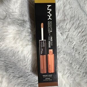 NYX Sculpt & Highlight Duo - Gold and Tan